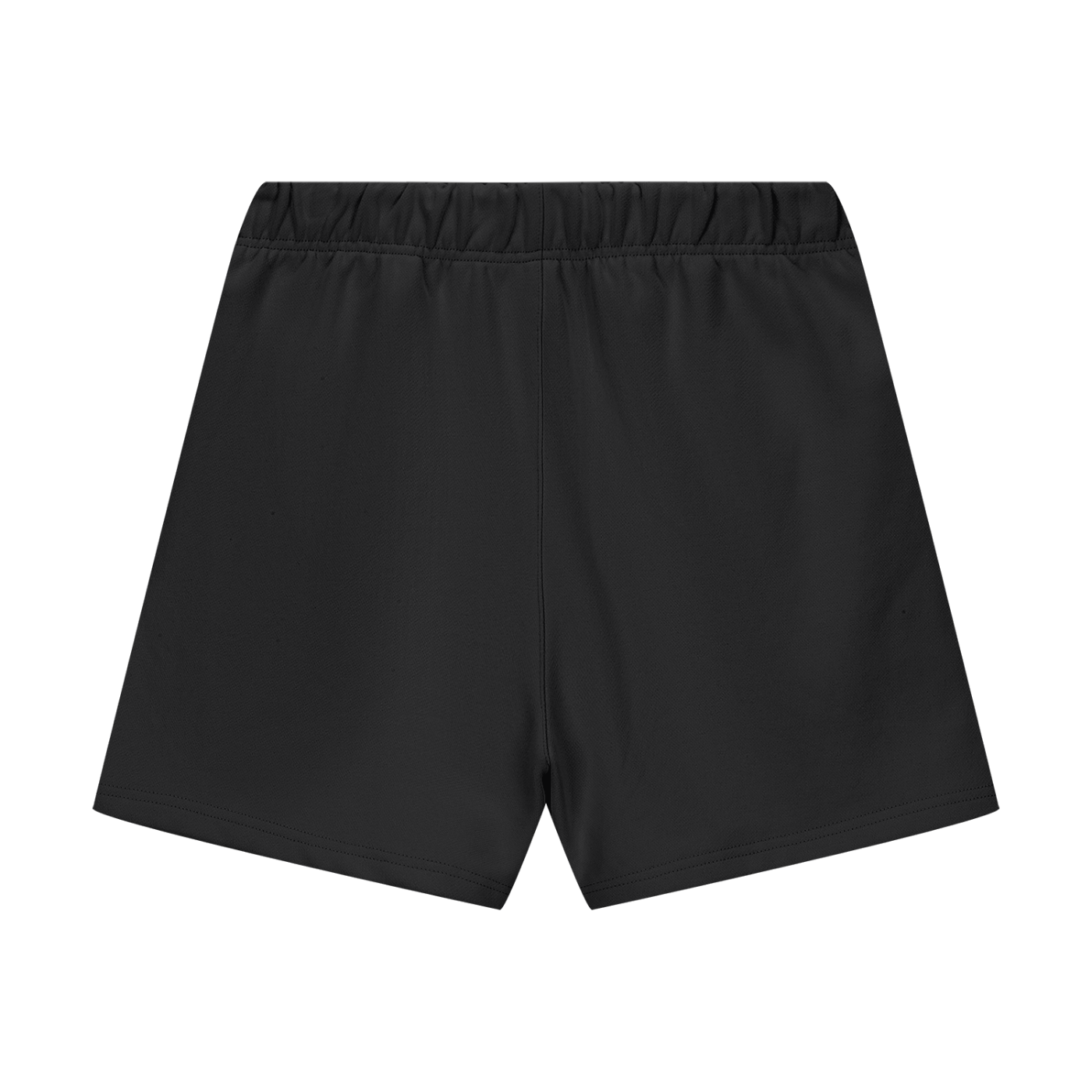 TRUE FADE Black Streetwear Unisex Heavyweight Fleece Loose Fit Shorts
