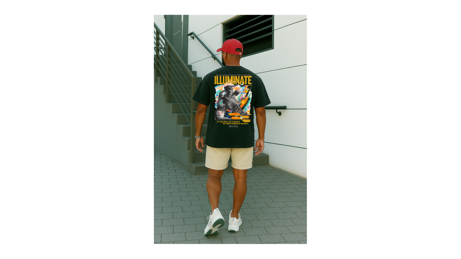 Illuminate - Acid Wash Oversize T-Shirt
