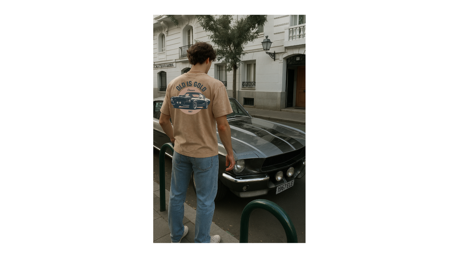 67 Classic - Acid Wash Oversize T-Shirt