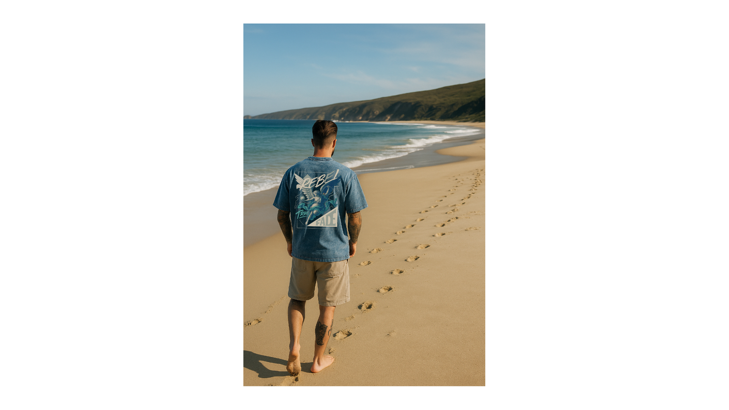 Rebel Angel - Acid Wash Oversize T-Shirt