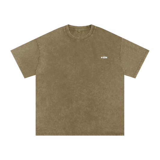 "Illuminate" Gray Green Acid Wash Oversize T-Shirt