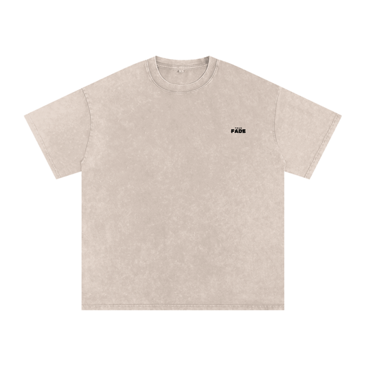"Illuminate" Apricot Acid Wash Oversize T-Shirt