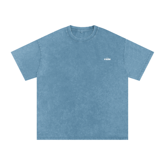 "67 Classic" Blue Jean Acid Wash Oversize T-Shirt