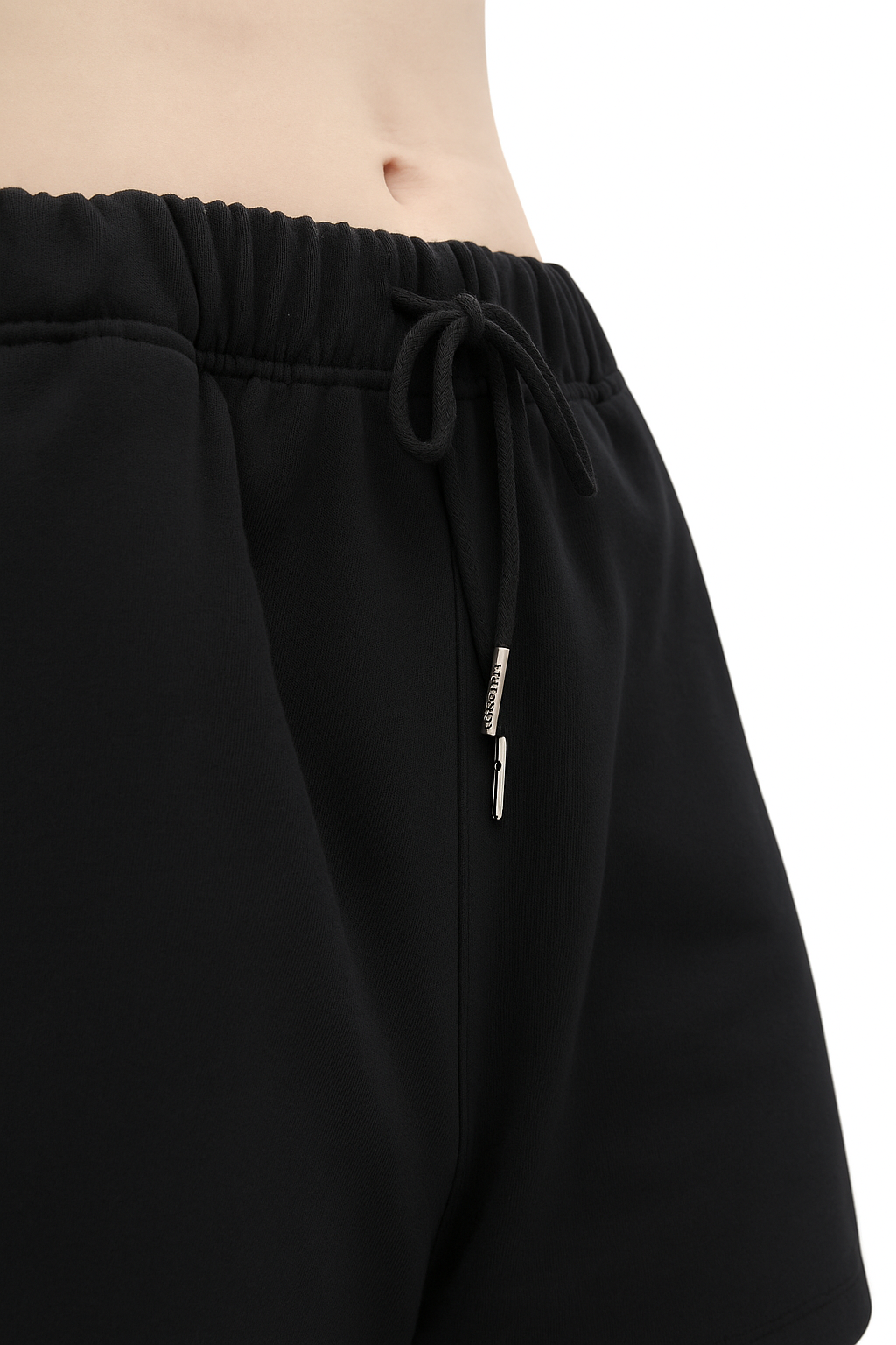 TRUE FADE Charcoal Streetwear Unisex Heavyweight Fleece Loose Fit Shorts