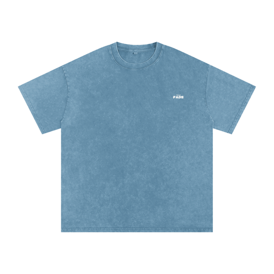 "Illuminate" Blue Jeans Acid Wash Oversize T-Shirt