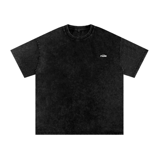 "Illuminate" Black Acid Wash Oversize T-Shirt